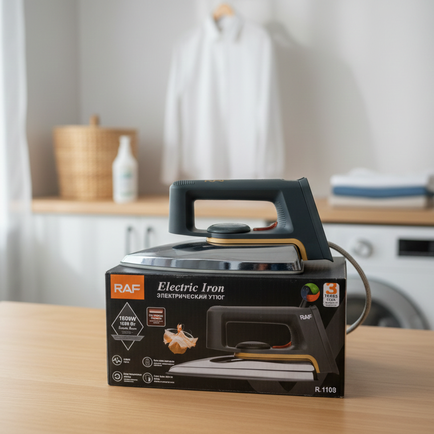 RAF Light Weight Dry Iron | 400W Home Iron