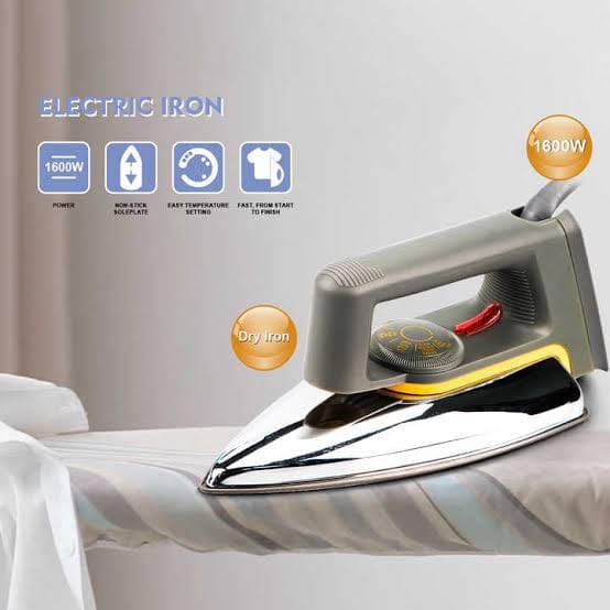 RAF Light Weight Dry Iron | 400W Home Iron